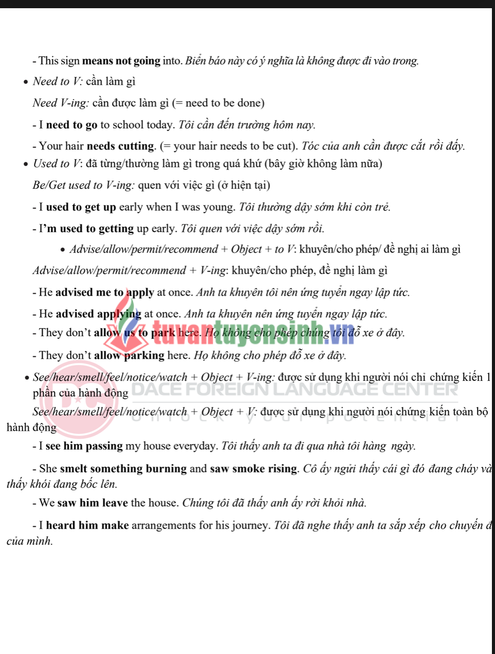 Tài liệu Full Ngữ pháp luyện thi TOEIC cho người mới PDF FREE 2