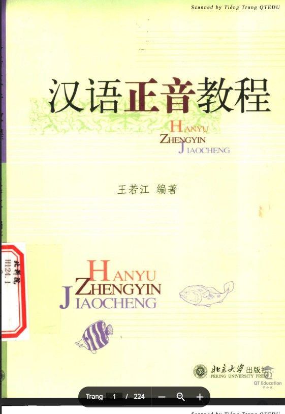 Tài liệu Ngữ âm tiếng Trung chi tiết PDF tải MIỄN PHÍ