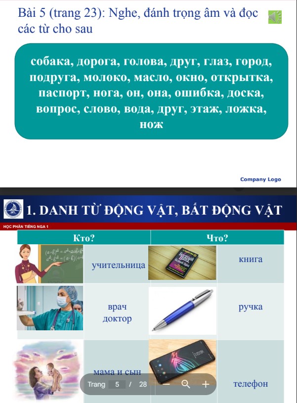 Tài liệu danh từ và đại từ tiếng Nga cho người Việt PDF tải FREE 5 Tài liệu danh từ và đại từ tiếng Nga cho người Việt PDF tải FREE
