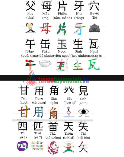 Tài liệu học 214 Bộ Thủ thường gặp tiếng Trung PDF tải FREE 19 Tài liệu học 214 Bộ Thủ thường gặp tiếng Trung PDF tải FREE