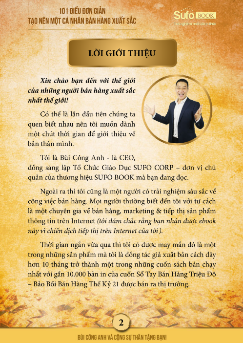 Tải sách 101 Điều Đơn Giản Tạo Nên Cá Nhân Bán Hàng Xuất Sắc PDF