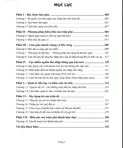 Tải sách Bí Quyết Tay Trắng Trở Thành Triệu Phú PDF 7 Tải sách Bí Quyết Tay Trắng Trở Thành Triệu Phú PDF