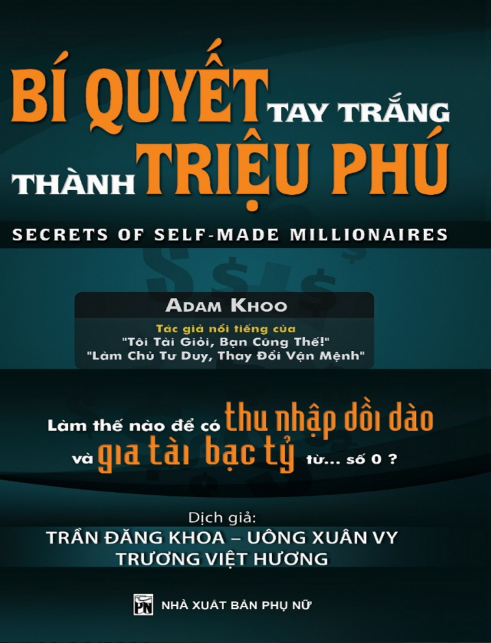 Tải sách Bí Quyết Tay Trắng Trở Thành Triệu Phú PDF