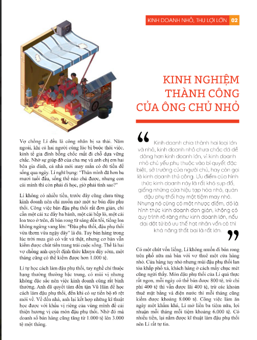 Tải sách Kinh Doanh Nhỏ Thu Lợi Lớn PDF