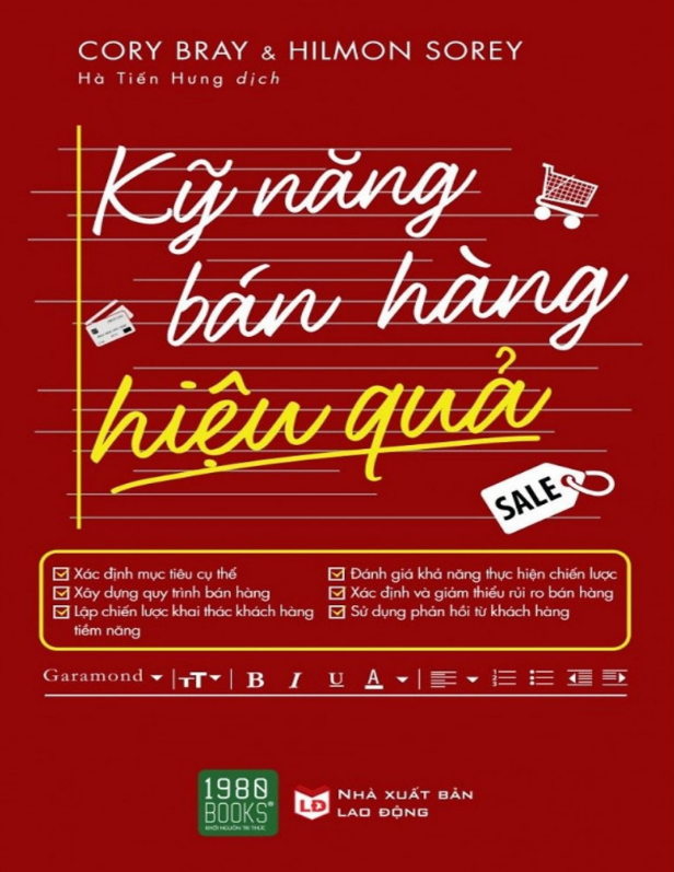 Tải sách Kỹ Năng Bán Hàng Hiệu Quả PDF