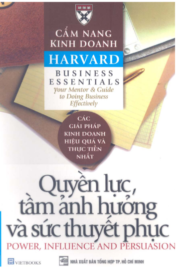 Tải sách Quyền Lực Tầm Ảnh Hưởng Và Sức Thuyết Phục PDF
