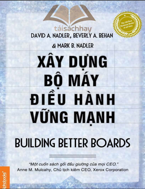 Tải sách Xây Dựng Bộ Máy Điều Hành Vững Mạnh PDF