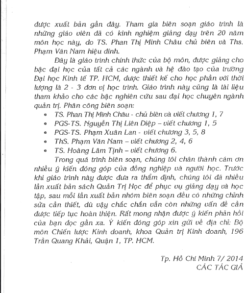 Tải tài liệu Giáo Trình Quản Trị Học PDF 6 Tải tài liệu Giáo Trình Quản Trị Học PDF