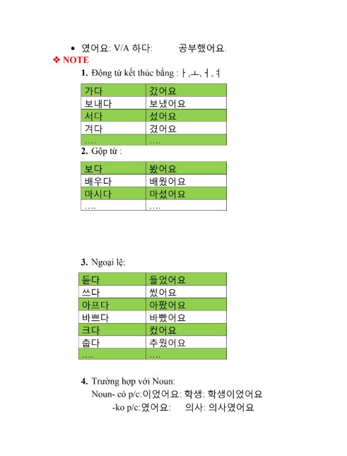 Tổng hợp Full Ngữ pháp, cấu trúc câu tiếng Hàn PDF tải FREE 4 Tổng hợp Ngữ pháp, cấu trúc câu tiếng Hàn PDF tải FREE