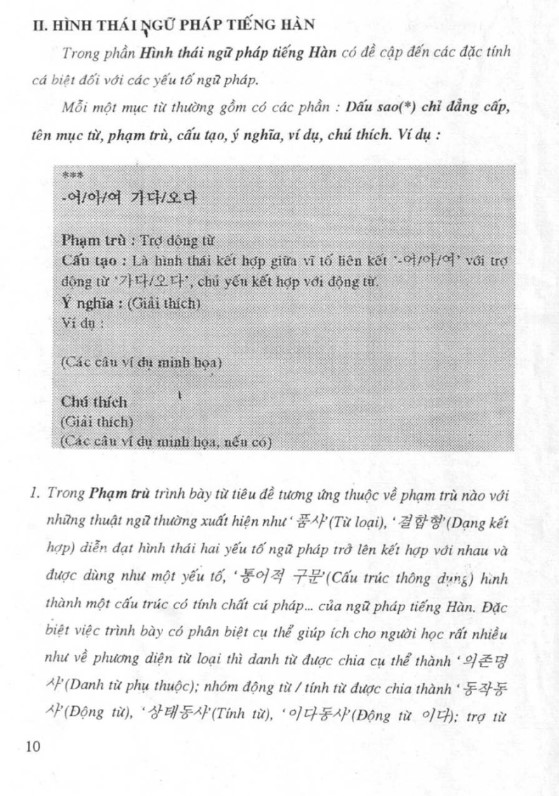 Từ điển Ngữ pháp tiếng Hàn từ cơ bản đến nâng cao PDF FREE