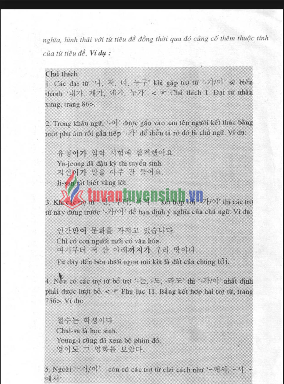 Từ điển Ngữ pháp tiếng Hàn từ cơ bản đến nâng cao PDF FREE 1