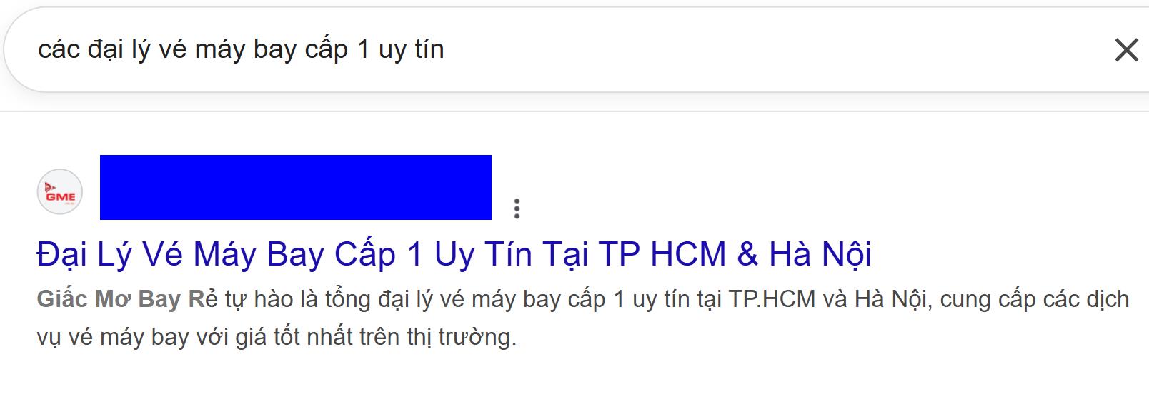 các đại lý vé máy bay cấp 1 uy tín