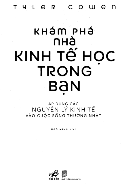 Sách Khám Phá Nhà Kinh Tế Học Trong Bạn PDF tải FREE