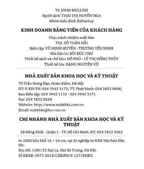 Sách Kinh Doanh Bằng Tiền Của Khách Hàng PDF tải FREE 7 Sách Kinh Doanh Bằng Tiền Của Khách Hàng PDF tải FREE