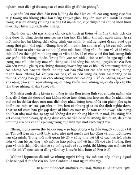 Sách Nhà Đầu Tư Thông Minh PDF tải FREE có tiếng Việt 6 Sách Nhà Đầu Tư Thông Minh PDF tải FREE có tiếng Việt