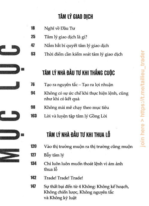 Sách Thoát Bẫy Tâm Lý Giao Dịch Trong Chứng Khoán PDF tải FREE
