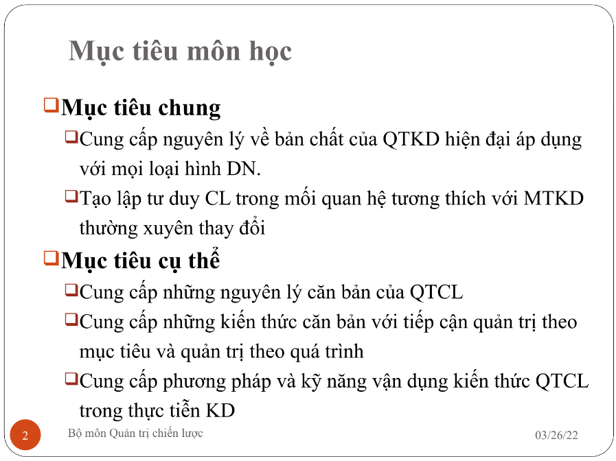 Tải FREE giáo trình Quản Trị Chiến Lược TMU PDF - Đại học Thương Mại 7 Tải FREE giáo trình Quản Trị Chiến Lược TMU PDF - Đại học Thương Mại