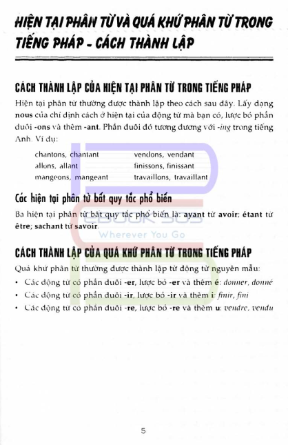 Tải FREE sách 501 Động Từ Tiếng Pháp PDF Tác Giả Thanh Nga