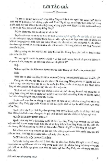 Tải FREE sách Giải Thích Ngữ Pháp Tiếng Pháp PDF có tiếng Việt