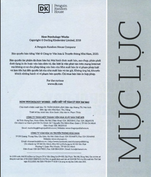 Tải FREE sách Hiểu Hết Về Tâm Lý Học PDF