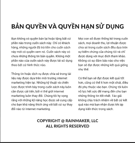 Tải FREE sách Marketing Master Plan PDF có tiếng Việt