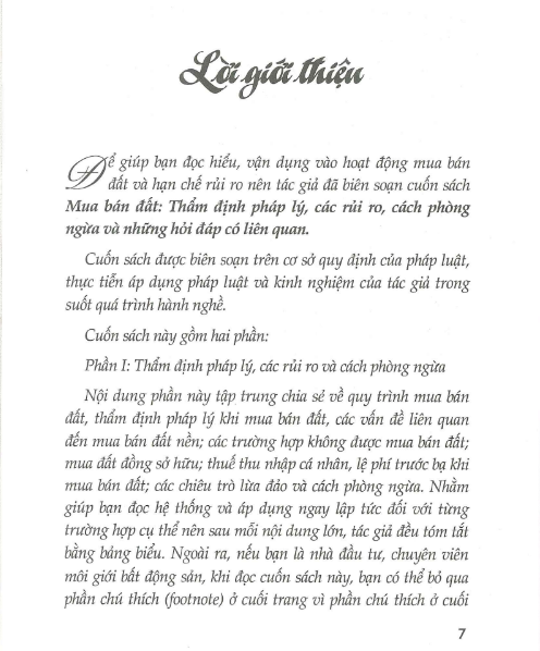 Tải FREE sách Mua Bán Đất Pháp Lý Rủi Ro Phòng Ngừa PDF