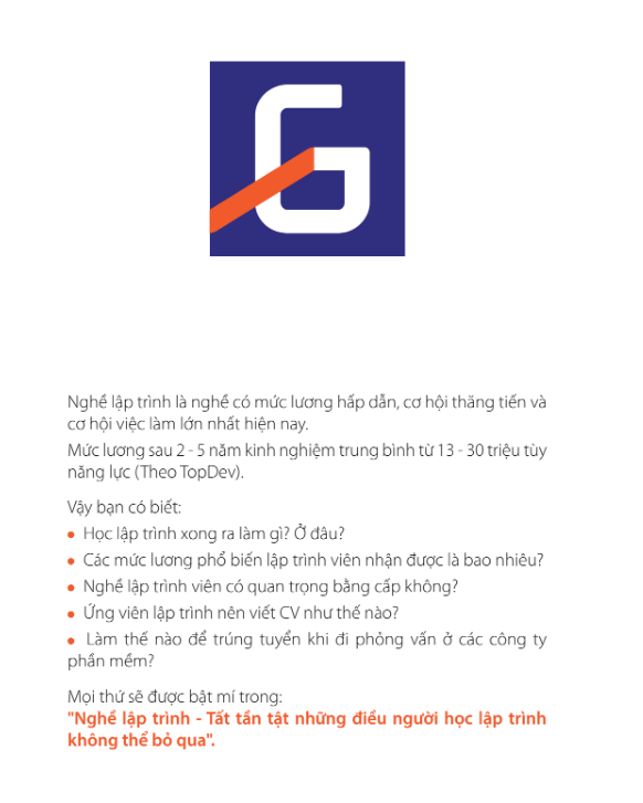 Tải FREE sách Nghề Lập Trình PDF - Tất Tần Tật Những Điều Người Học Lập Trình Không Thể Bỏ Qua 7 Tải FREE sách Nghề Lập Trình PDF - Tất Tần Tật Những Điều Người Học Lập Trình Không Thể Bỏ Qua