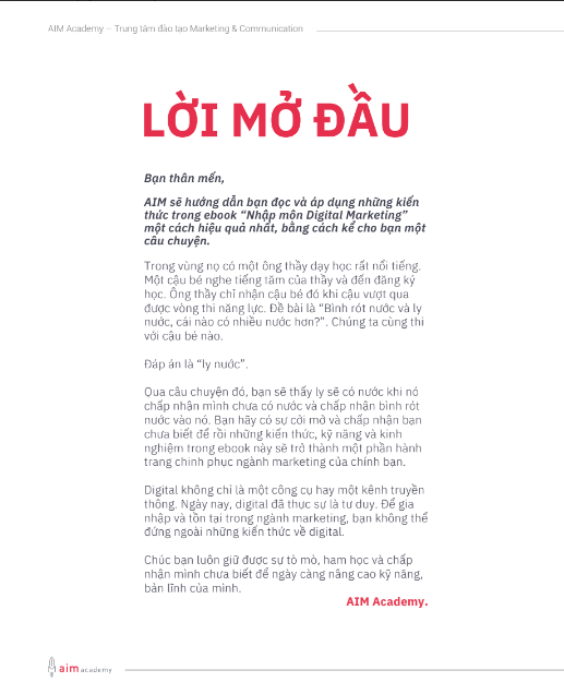 Tải FREE sách Nhập Môn Digital Marketing - AIM Academy PDF