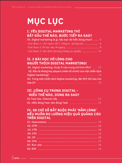 Tải FREE sách Nhập Môn Digital Marketing - AIM Academy PDF