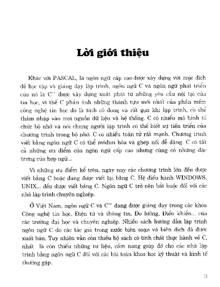 Tải FREE sách PDF 101 Thuật Toán Và Chương Trình Bằng Ngôn Ngữ C 6 Tải FREE sách PDF 101 Thuật Toán Và Chương Trình Bằng Ngôn Ngữ C