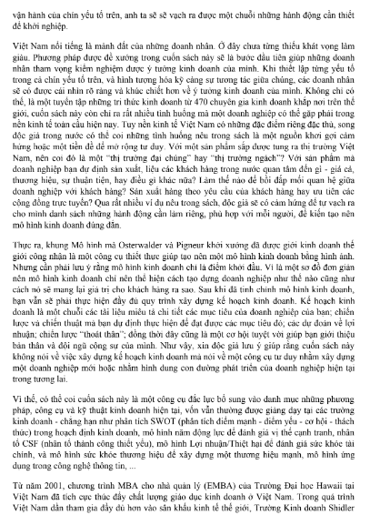 Tải FREE sách Tạo Lập Mô Hình Kinh Doanh PDF 6 Tải FREE sách Tạo Lập Mô Hình Kinh Doanh PDF