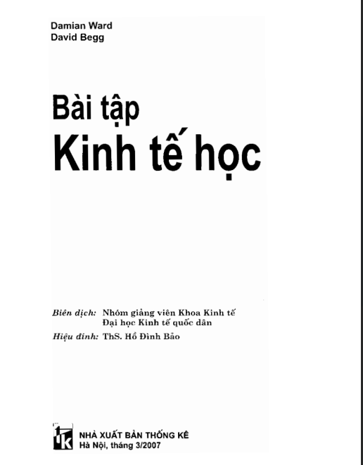 Tải FREE tài liệu Bài Tập Kinh Tế Học PDF