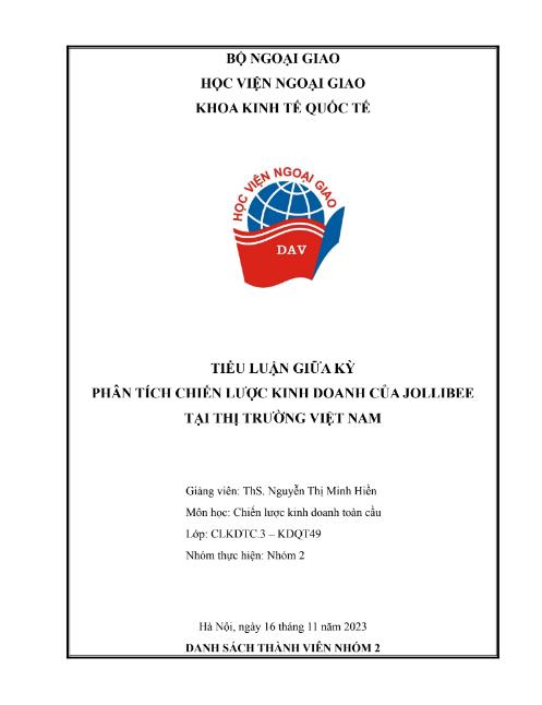 Tải FREE tài liệu Chiến Lược Kinh Doanh Toàn Cầu PDF