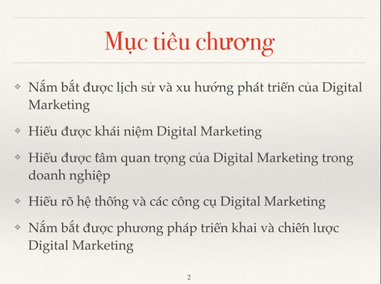 Tải FREE tài liệu Digital Marketing - Bài 1 Tổng quan về Digital Marketing PDF