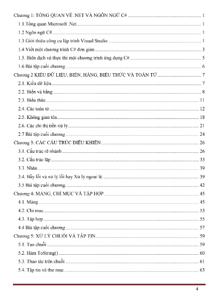 Tải FREE tài liệu Lập Trình C# Cơ Bản Qua Các Ví Dụ PDF