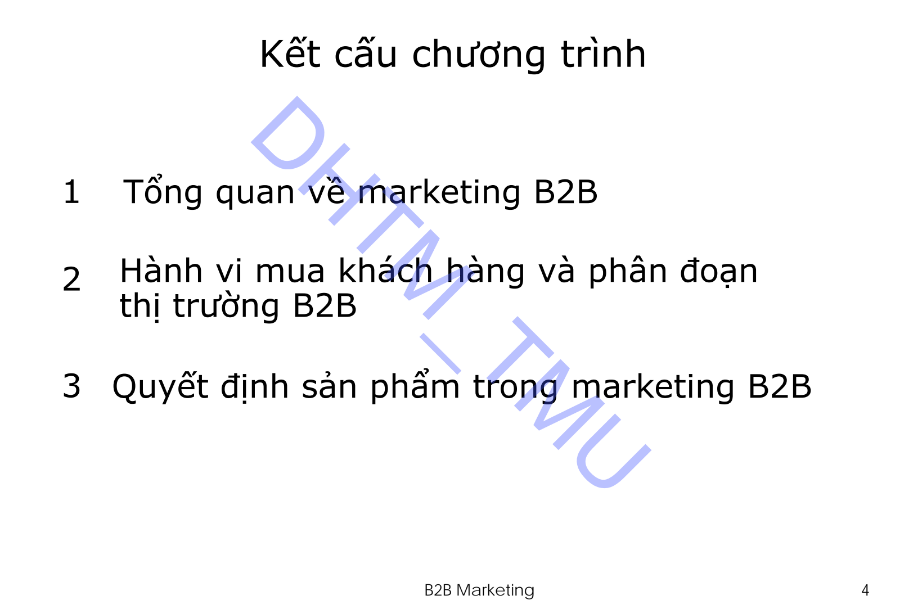 Tải FREE tài liệu Marketing B2B - Môn Quản Trị Marketing PDF 6 Tải FREE tài liệu Marketing B2B - Môn Quản Trị Marketing PDF