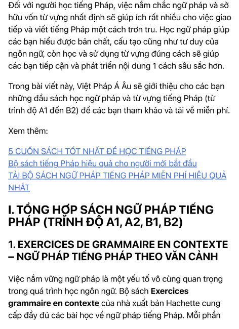 Tải FREE tài liệu PDF Tổng Hợp Sách Ngữ Pháp, Từ Vựng Tiếng Pháp (A1, A2, B1, B2) 7 Tải FREE tài liệu PDF Tổng Hợp Sách Ngữ Pháp, Từ Vựng Tiếng Pháp (A1, A2, B1, B2)