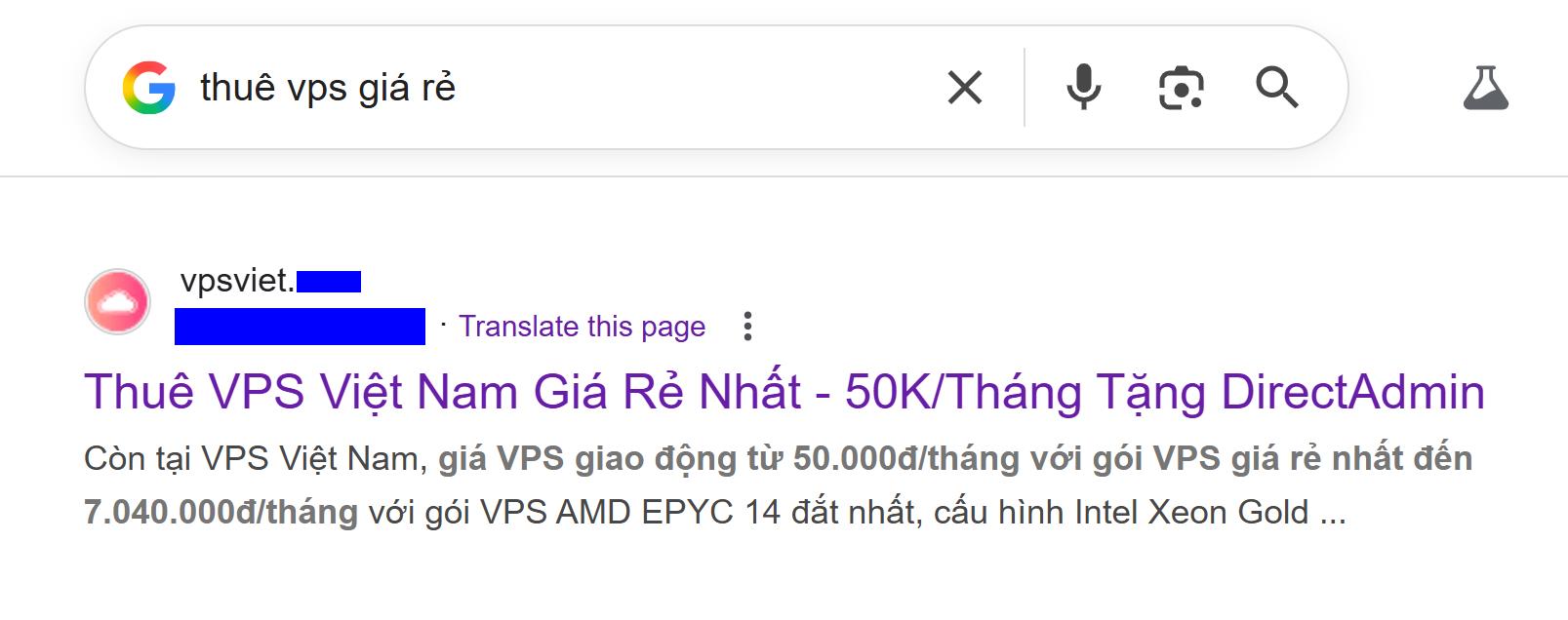 thuê vps giá rẻ