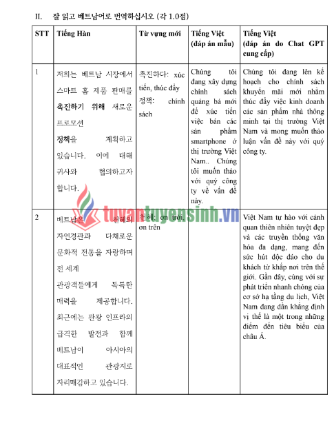 Tải FREE Đề Cương TDLP Hàn - Việt 1 PDF có tiếng Việt