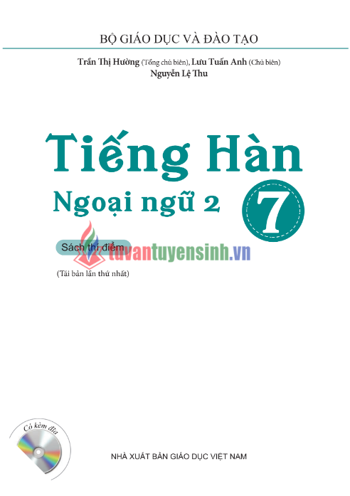 Tải FREE Sách Giáo Khoa Tiếng Hàn 7 PDF - Ngoại Ngữ 2