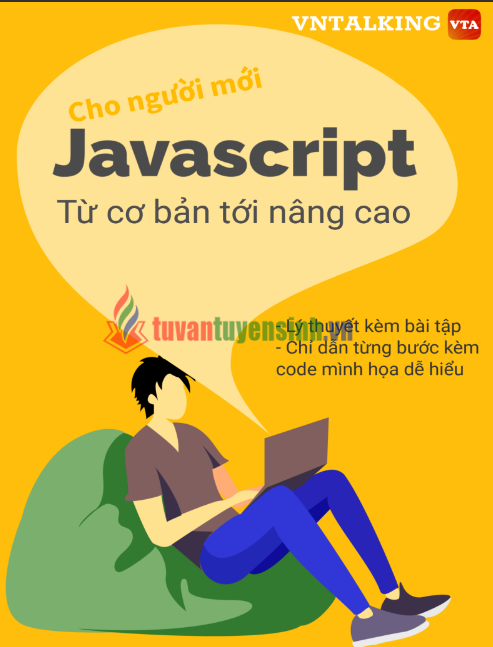 Tải FREE Sách Javascript Cho Người Mới PDF - Từ Cơ Bản Đến Nâng Cao
