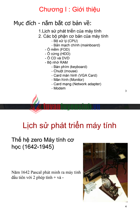 Tải FREE bài giảng Kiến Trúc Máy Tính PDF - Đại học Công Nghệ Thông Tin