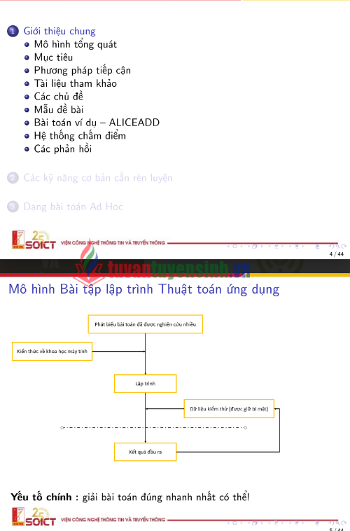 Tải FREE bài giảng Thuật Toán Ứng Dụng PDF - Đại học Bách Khoa Hà Nội