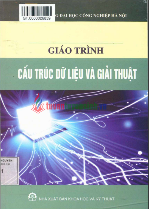 Tải FREE giáo trình Cấu Trúc Dữ Liệu Và Giải Thuật PDF - Đại học Công Nghiệp Hà Nội