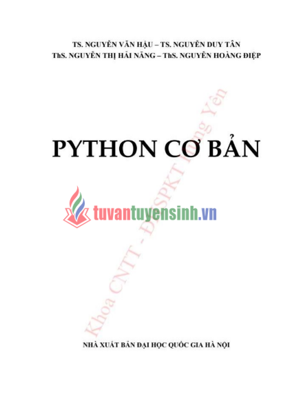 Tải FREE giáo trình Python Cơ Bản PDF 7 Tải FREE giáo trình Python Cơ Bản PDF