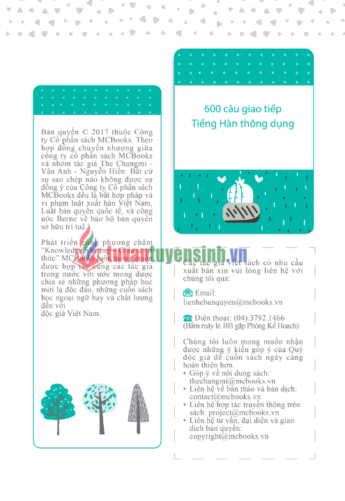 Tải FREE sách 600 Câu Giao Tiếp Tiếng Hàn Thông Dụng PDF