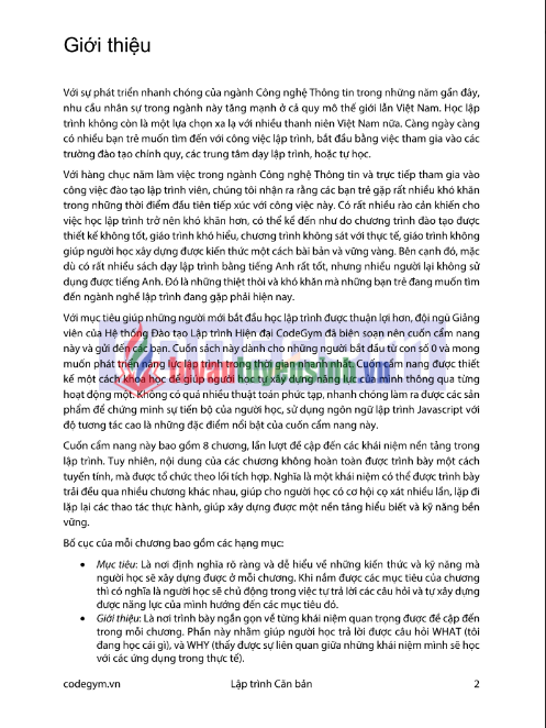 Tải FREE sách Cẩm Nang Lập Trình Căn Bản PDF - Dành Cho Người Mới Bắt Đầu 7 Tải FREE sách Cẩm Nang Lập Trình Căn Bản PDF - Dành Cho Người Mới Bắt Đầu