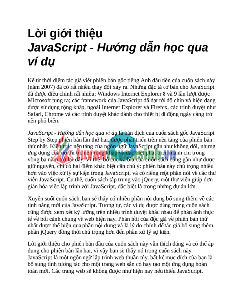 Tải FREE sách JavaScript Hướng Dẫn Học Qua Ví Dụ PDF - Đại Học FPT 6 Tải FREE sách JavaScript Hướng Dẫn Học Qua Ví Dụ PDF - Đại Học FPT