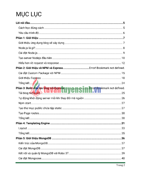Tải FREE sách Lập Trình Với Node.Js Thật Đơn Giản PDF - Tự Xây Dựng Ứng Dụng Từ A - Z