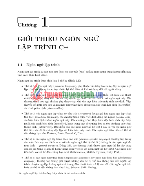 Tải FREE sách Ngôn Ngữ Lập Trình C++ PDF 6 Tải FREE sách Ngôn Ngữ Lập Trình C++ PDF